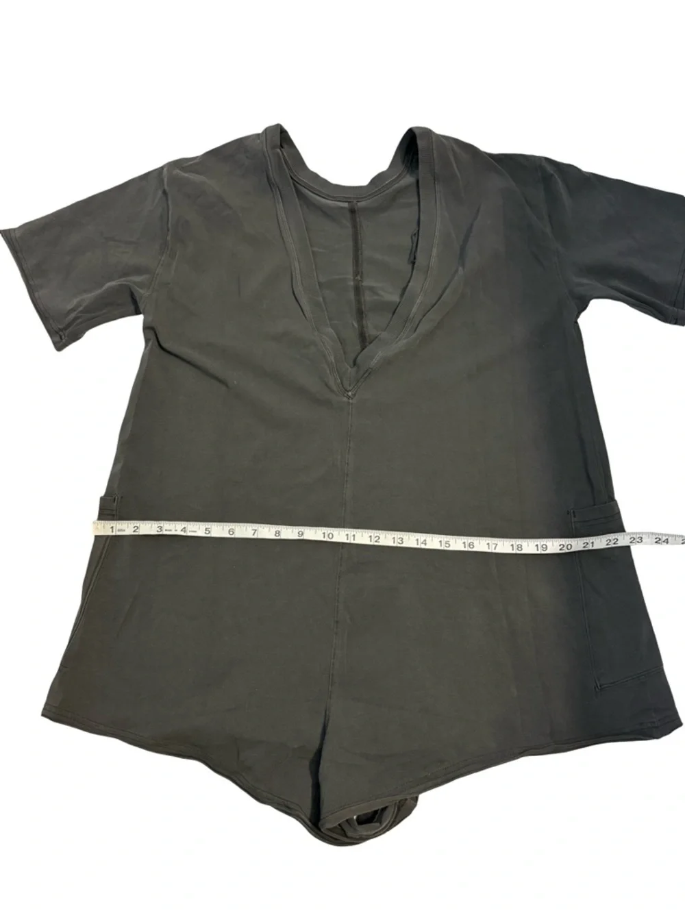 Free People MOVEMENT NWOT Hot Shot Tee Romper Short Size XS Oversized Cozy - Picture 9 of 13